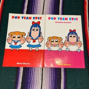 Pop Team Epic Manga Lot Vol 1 + Second Season